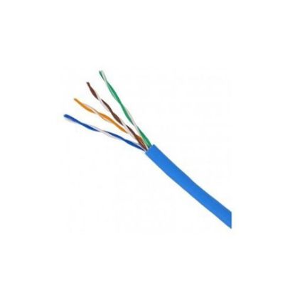 Imagem de CABO REDE UTP CAT5E PVC/CMX 4PAR 24AWG AZUL 