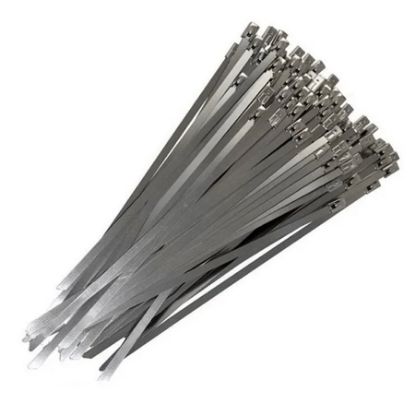 Imagem de ABRAÇADEIRA P/ FIOS E CABOS AÇO INOX AISI 316 50MM X 201 X 4,6MM 