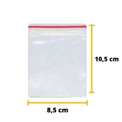 Imagem de PLASTICO ZIP LOCK 40CM X 30CM TRANSPARENTE