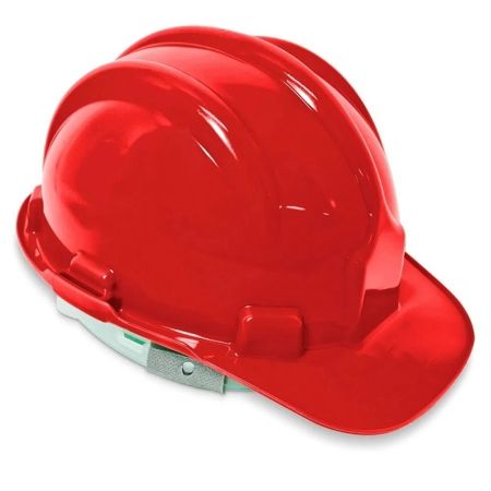 Imagem de CAPACETE ABA FRONTAL VERMELHO CLASSE B PPC 01 