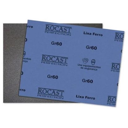 Imagem de LIXA P/ FERRO     GR  50 230X280MM COSTADO DE ALTA RESISTENCIA