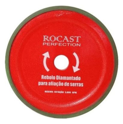 Imagem de REBOLO P/AFIACAO DE SERRAS MD 150 X 5 X 1.5 MM CONC. DIAM. 75%