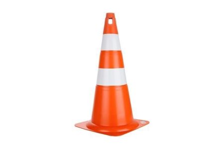 Imagem de CONE PRO SAFETY 70 CM - LARANJA/BRANCO