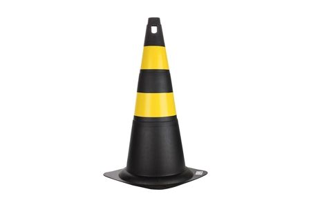 Imagem de CONE PRO SAFETY 70 CM - PRETO/AMARELO