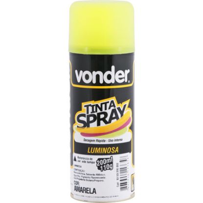 Imagem de TINTA SPRAY LUMINOSA AMARELO LIMAO 200ML