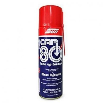 Imagem de LUBRIFICANTE  SPRAY CAR 80 DESCARBONIZANTE 300ML