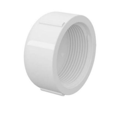 Imagem de CAP DE PVC ROSCAVEL  1.1/2" BRANCO CB