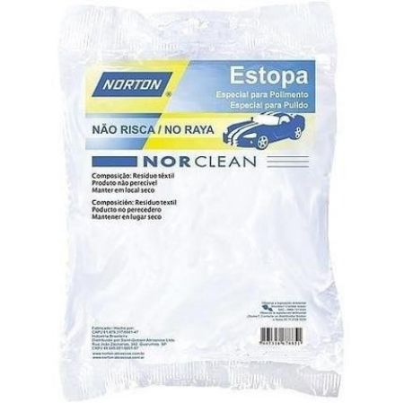 Imagem de ESTOPA PARA POLIMENTO NORTON 150G PCT75