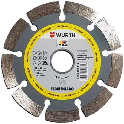 Imagem de DISCO DE CORTE DIAMANTADO  14" 350 X 25MM  P/ CORTE DE CONCRETO CLIPPER VERDE