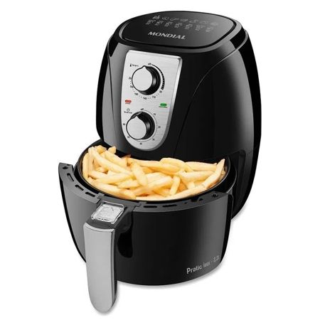 Imagem de FRITADEIRA ELETRICA AIR FRYER 3,2L 127V PRETA