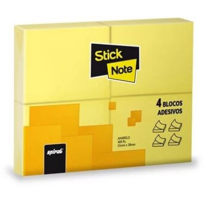 Imagem de BLOCO POST IT ADESIVO 50 FOLHAS AMARELO