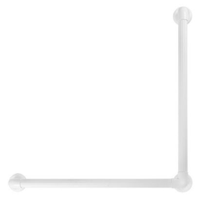 Imagem de BARRA DE APOIO 40CM X 40CM EM PVC BRANCO ANTIDESLIZANTE