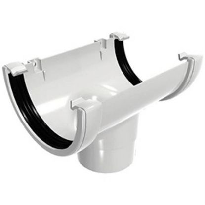 Imagem de BOCAL DE PVC P/ CALHA CLASSIC BRANCO