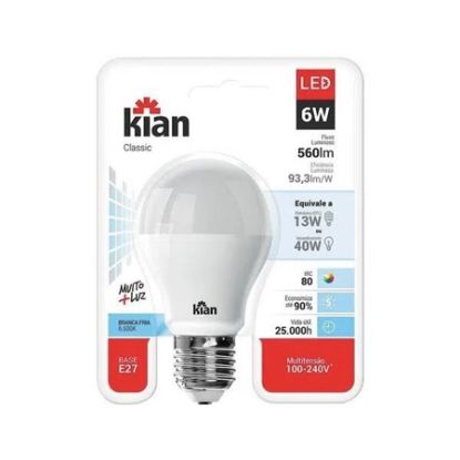 Imagem de LAMPADA LED MINI T 9W 6,5K BIVOLT E27