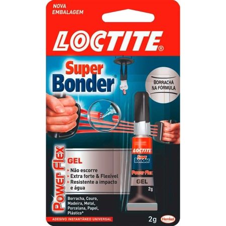 Imagem de LOCTITE SUPER BONDER FLEX GEL - 2 G