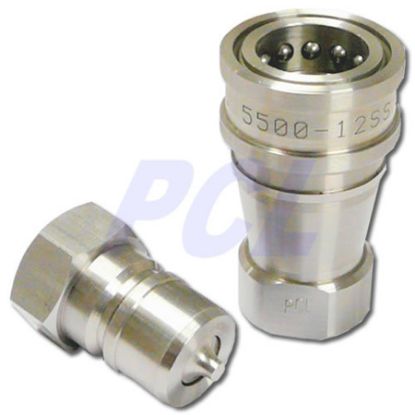 Imagem de ENGATE RAPIDO PINO P/ HIDRAULICA 1" 5502 - 16SS NPT EPDM