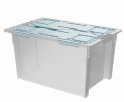 Imagem de CAIXA PLASTICA DE 50L AZUL