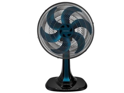 Imagem de VENTILADOR DE MESA OSCILANTE TURBO 6P 30CM AZUL 127V PREMIUM 