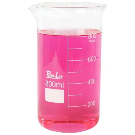 Imagem de BECKER DE VIDRO  GRADUADO (BERZELIUS)  800ML 