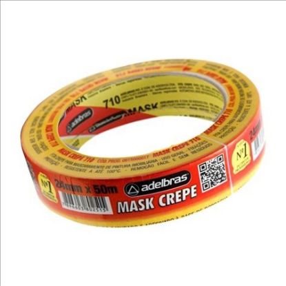 Imagem de FITA CREPE 710 18MM X 50M MASK CREPE