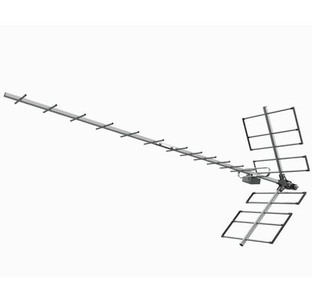 Imagem de ANTENA UHF DIGITAL YAGI ALTO GANHO BANDA TOTAL 18DBI