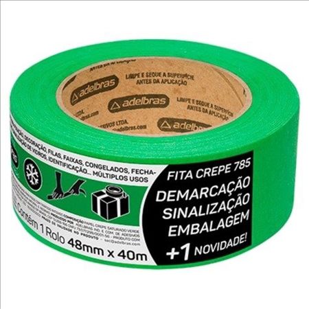 Imagem de FITA CREPE P/ DEMARCACAO 48MM X 40M  VERDE