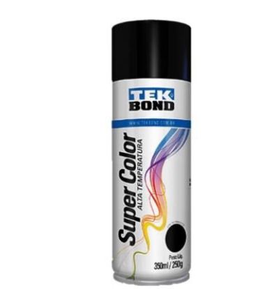 Imagem de TINTA SPRAY USO GERAL 350ML PRETO BRILHANTE