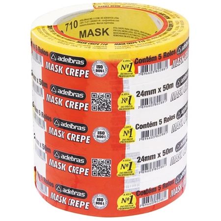 Imagem de FITA CREPE 710 36MM X 50M MASK CREPE