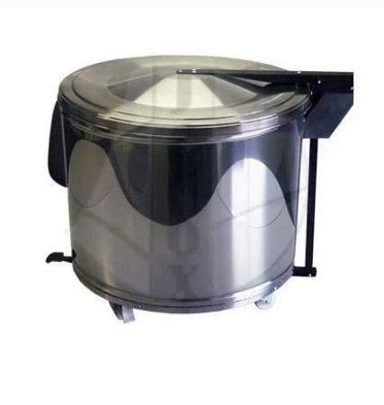 Imagem de LIXEIRA 100L 55 X 55CM C/  PEDAL E RODIZIO