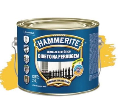 Imagem de TINTA HAMMERITE BR AMARELO 2,4L