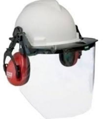 Imagem de PROTETOR FACIAL ACOPLADO AO CAPACETE V-GARD 190 INCOLOR 203 X 435MM