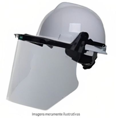 Imagem de VISOR POLICARBONATO INCOLOR P/ PROTETOR FACIAL VGARD 190