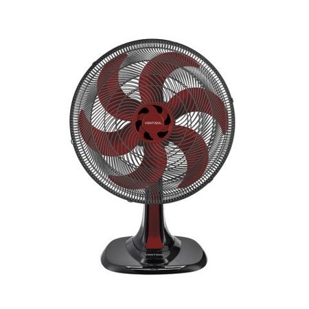 Imagem de VENTILADOR DE MESA OSCILANTE TURBO 6P 40CM VERMELHO 127V PREMIUM