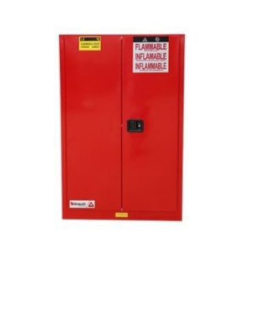 Imagem de ARMARIO CORTA FOGO HORIZONTAL1650MM X 1090MM X 460MM VERMELHO C/ PORTA MANUAL P/ LIQUIDOS INFLAMAVEIS