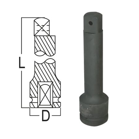 Imagem de EXTENSAO ENCAIXE 3/8 X 150MM