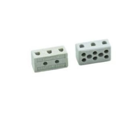 Imagem de CONECTOR DE PORCELANA 10MM TRIPOLAR