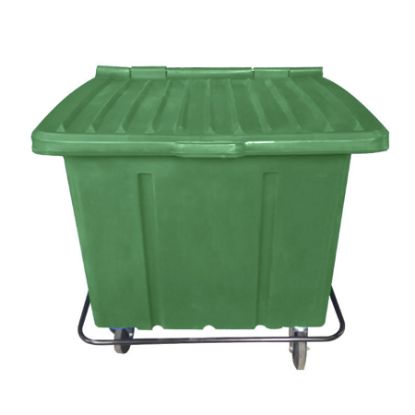 Imagem de CONTENTOR LIXEIRA PLASTICA  660L VERDE