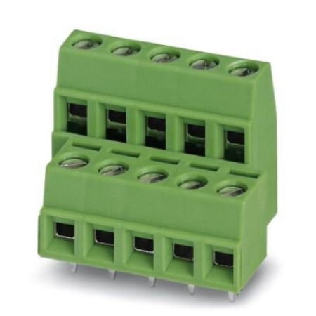 Imagem de CONECTOR DE CIRCUITO IMPRESSO 2P 400V 13,5A VERDE 