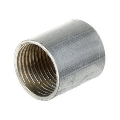 Imagem de LUVA METALICA P/ ELETRODUTO GALVANIZADO A FOGO BSP  1" NBR5598