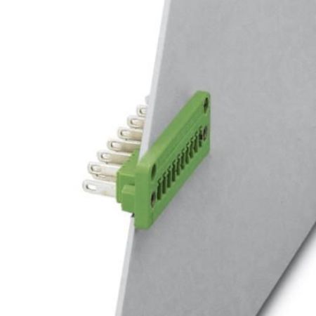 Imagem de CONECTOR DE CIRCUITO IMPRESSO 14P 160V 8A VERDE ESTANHADO 