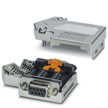 Imagem de CONECTOR DB 9 PINOS FEMEA C/ PARAFUSO S