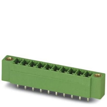 Imagem de CONECTOR DE CIRCUITO IMPRESSO 14P 160V 8A VERDE ESTANHADO 