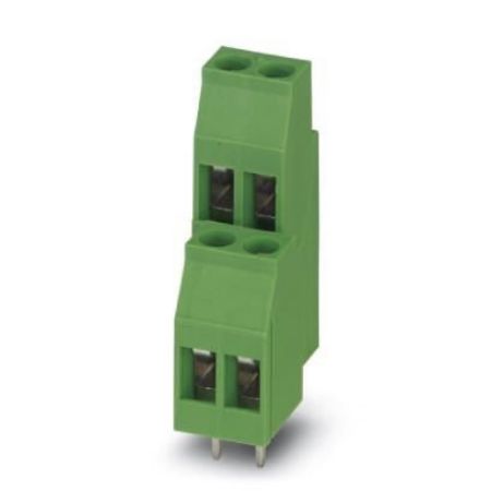 Imagem de CONECTOR DE CIRCUITO IMPRESSO 2P 400V 22A VERDE 