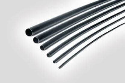 Imagem de TUBO TERMOCONTRATIL DE PVC 1/8" 3,2MM  PRETO 