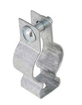 Imagem de ABRACADEIRA TIPO D DE  ACO INOX C/ PARAFUSO GALVANIZADO ELETROLITICO 3/4" 