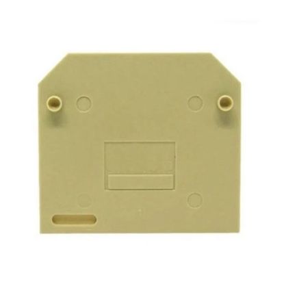 Imagem de TAMPA POLIAMIDA P/ CONECTOR DE PASSAGEM BORNE 2,5MM2  BEGE