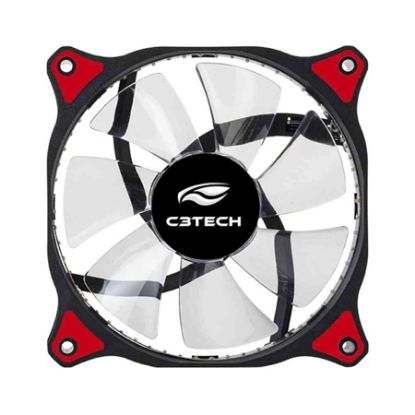 Imagem de COOLER FAN P/ GABINETE STORM 12CM 30LED VERMELHO 