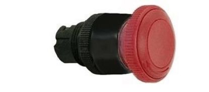 Imagem de BOTAO COGUMELO VERMELHO 36MM E111 1NA+1NF CP2 