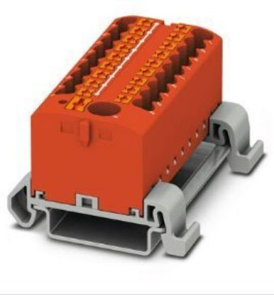 Imagem de BLOCO CONECTOR DE PASSAGEM VERMELHO 500V 24A 19C 0,14-4MM2 