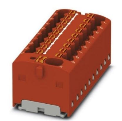 Imagem de BLOCO CONECTOR DE PASSAGEM VERMELHO 450V 41A 19C 0,2-6MM2 